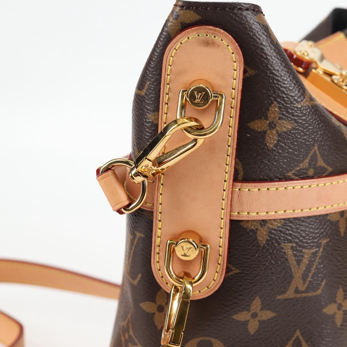 LOUIS VUITTON Monogram Duffel bag Shoulder Bag M43587 LV Auth 138530SAM