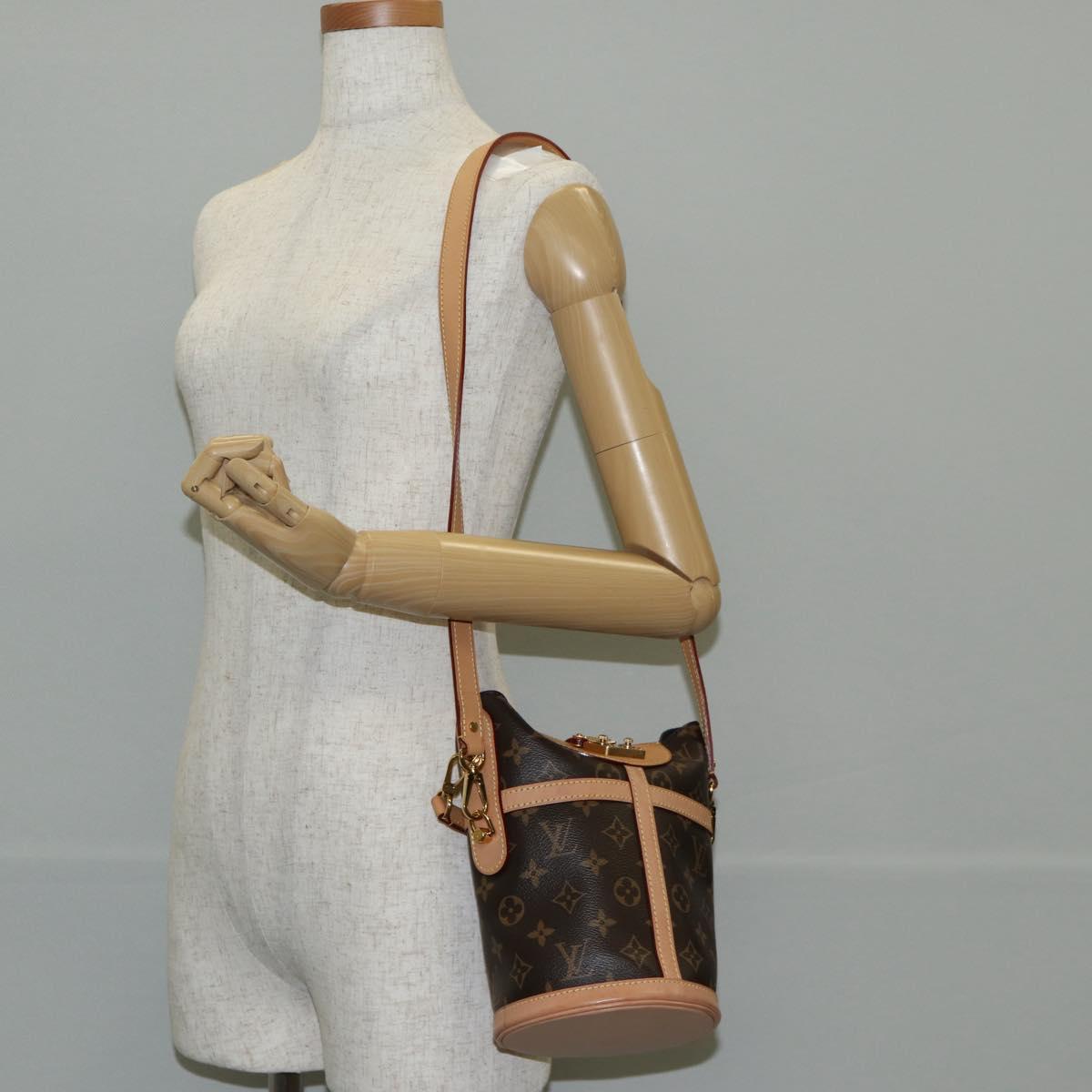 LOUIS VUITTON Monogram Duffel bag Shoulder Bag M43587 LV Auth 138530M