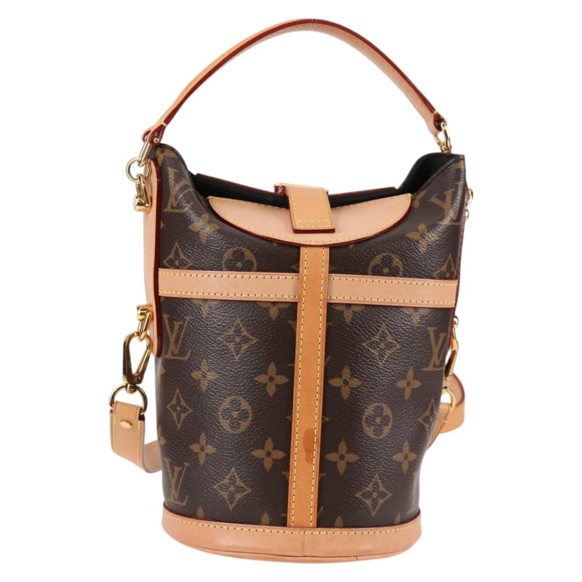 LOUIS VUITTON Monogram Duffel bag Shoulder Bag M43587 LV Auth 138530M