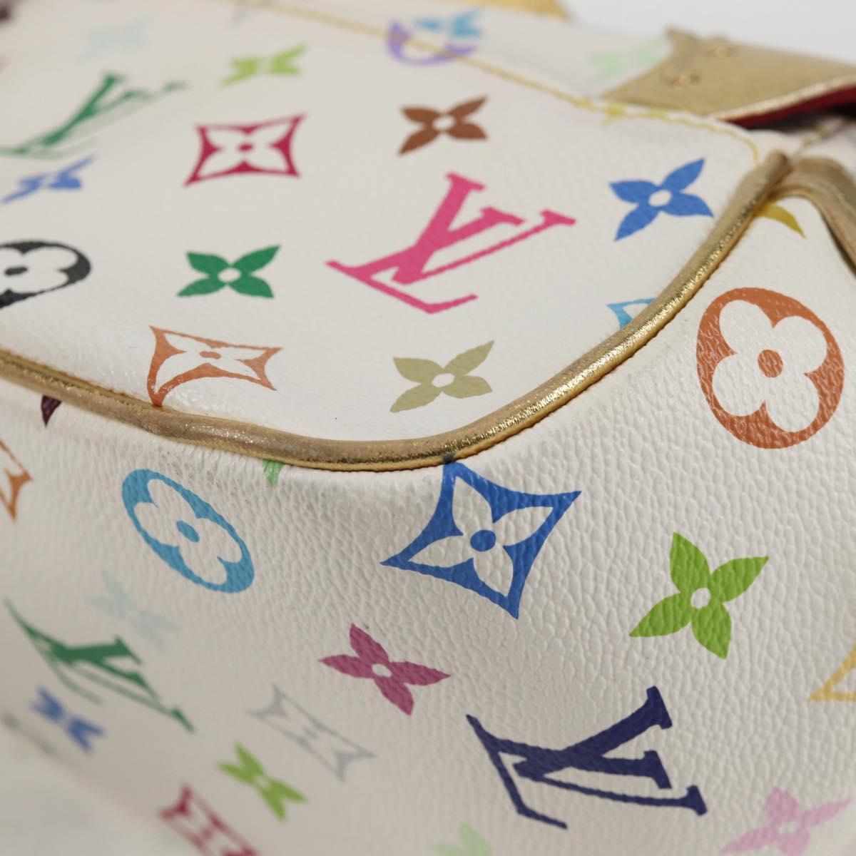 LOUIS VUITTON Monogram Multicolor Marilyn Shoulder Bag White M40206 Auth 138531SAV