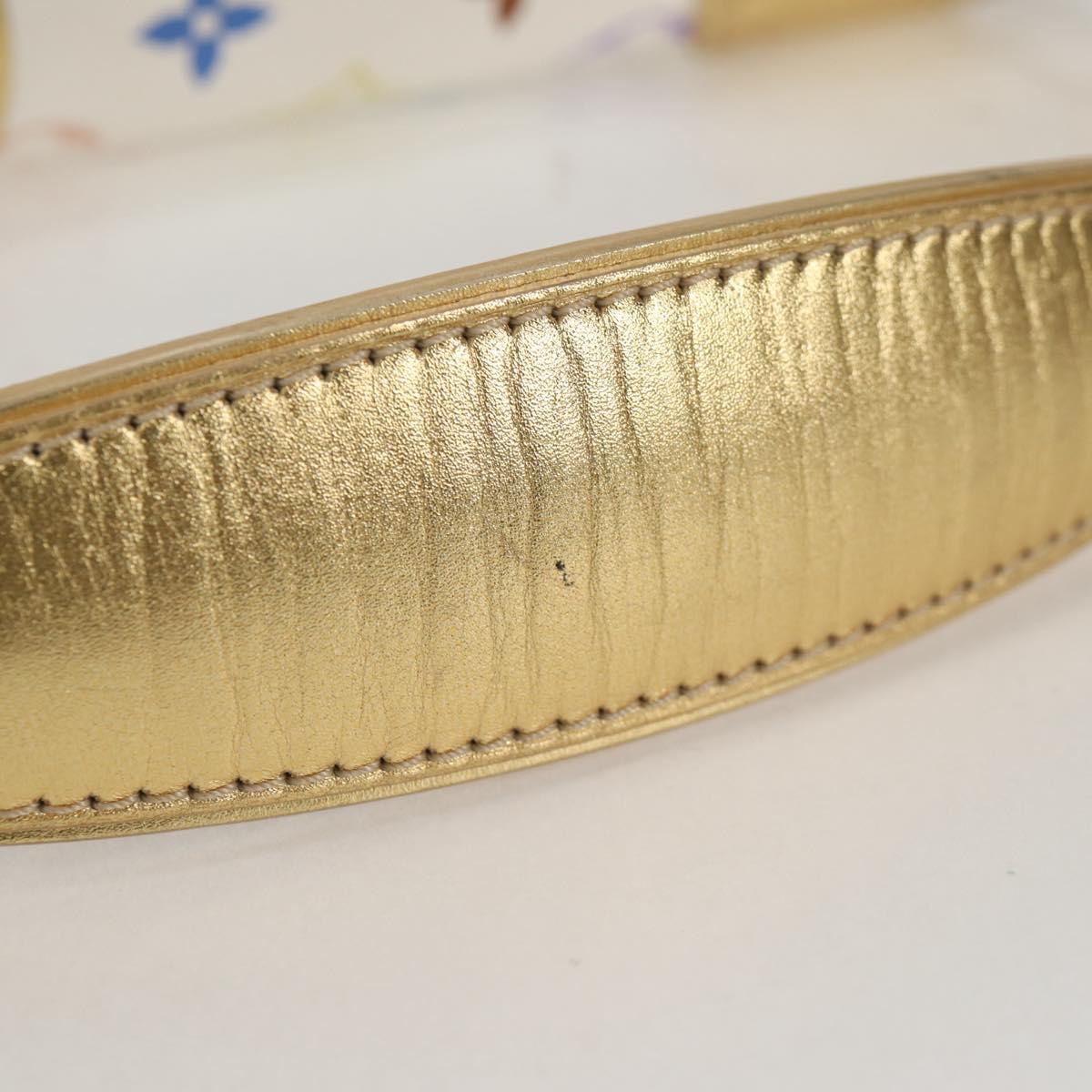 LOUIS VUITTON Monogram Multicolor Marilyn Shoulder Bag White M40206 Auth 138531A