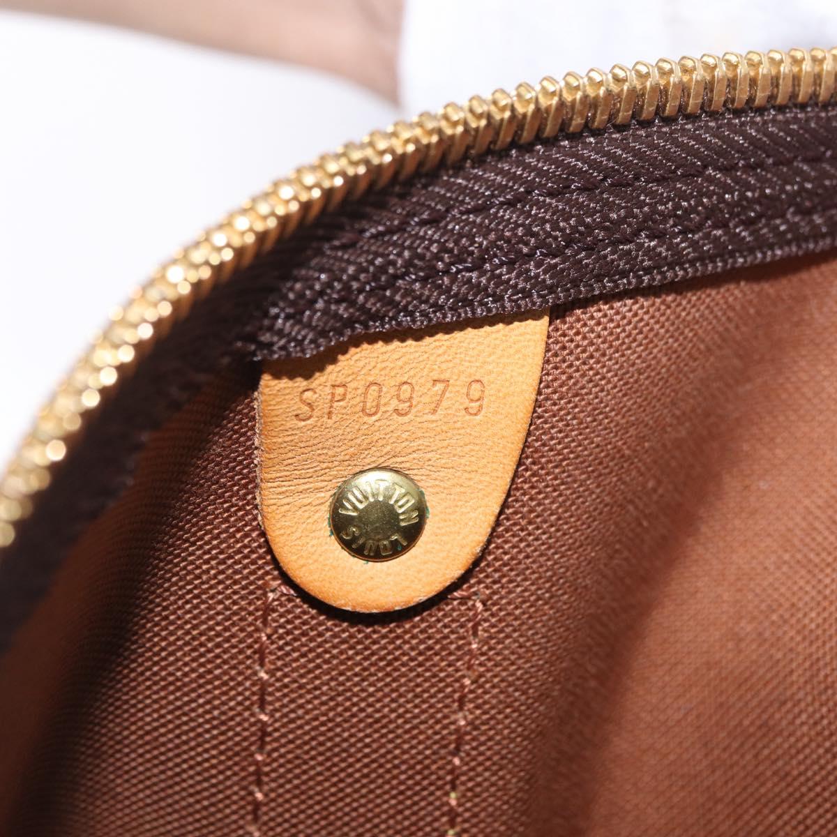 LOUIS VUITTON Monogram Keepall 60 Boston Bag M41422 LV Auth 138580