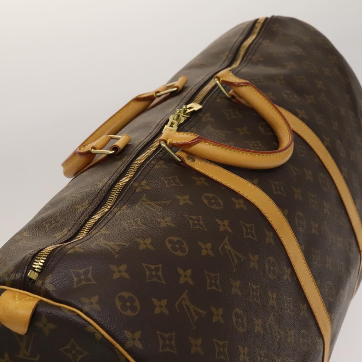 LOUIS VUITTON Monogram Keepall 60 Boston Bag M41422 LV Auth 138580