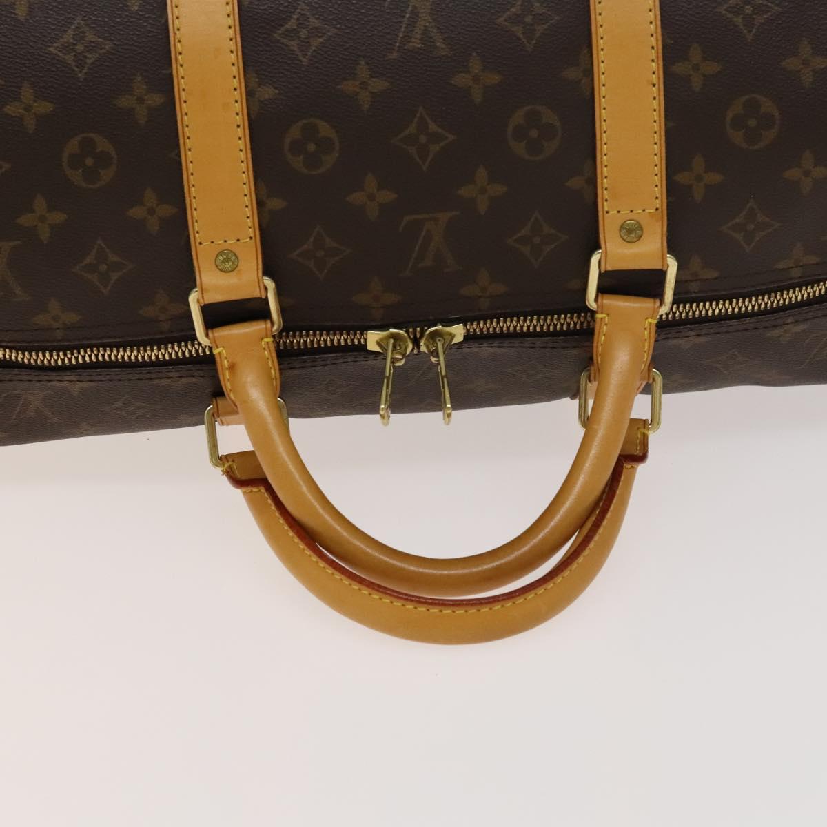 LOUIS VUITTON Monogram Keepall 60 Boston Bag M41422 LV Auth 138580
