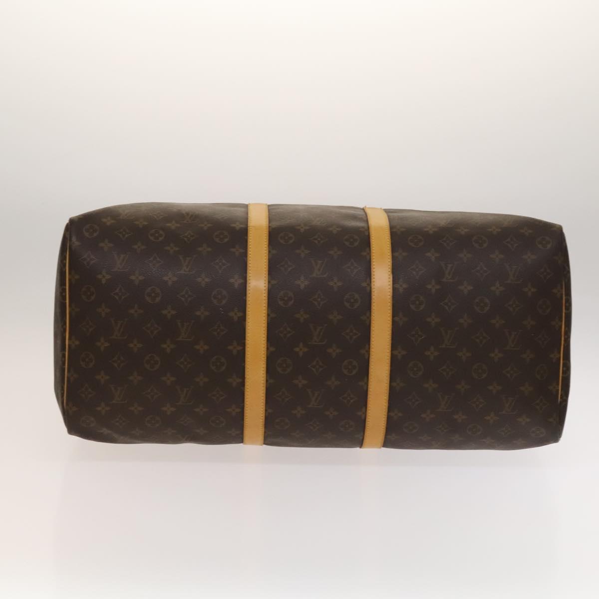 LOUIS VUITTON Monogram Keepall 60 Boston Bag M41422 LV Auth 138580