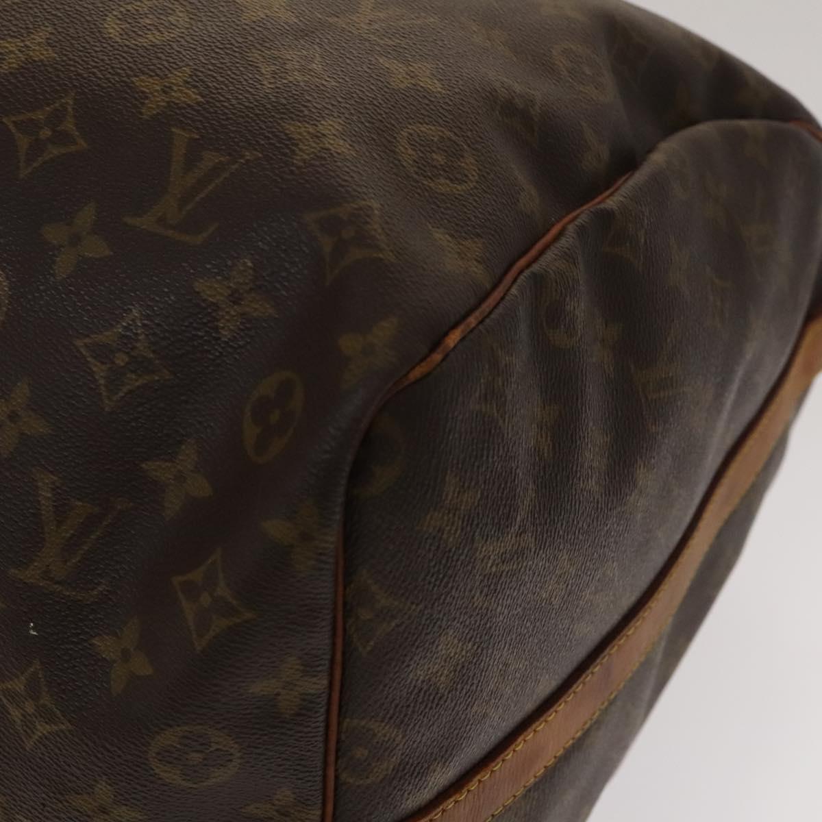 LOUIS VUITTON Monogram Keepall Bandouliere 60 Boston Bag M41412 LV Auth 138583
