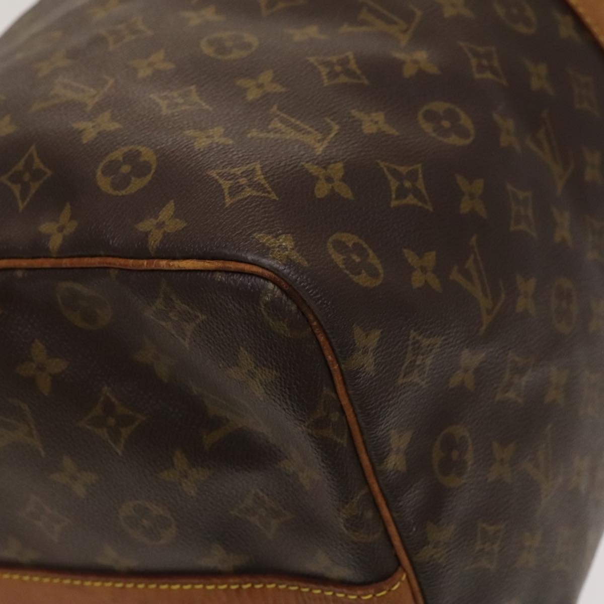 LOUIS VUITTON Monogram Keepall Bandouliere 60 Boston Bag M41412 LV Auth 138583