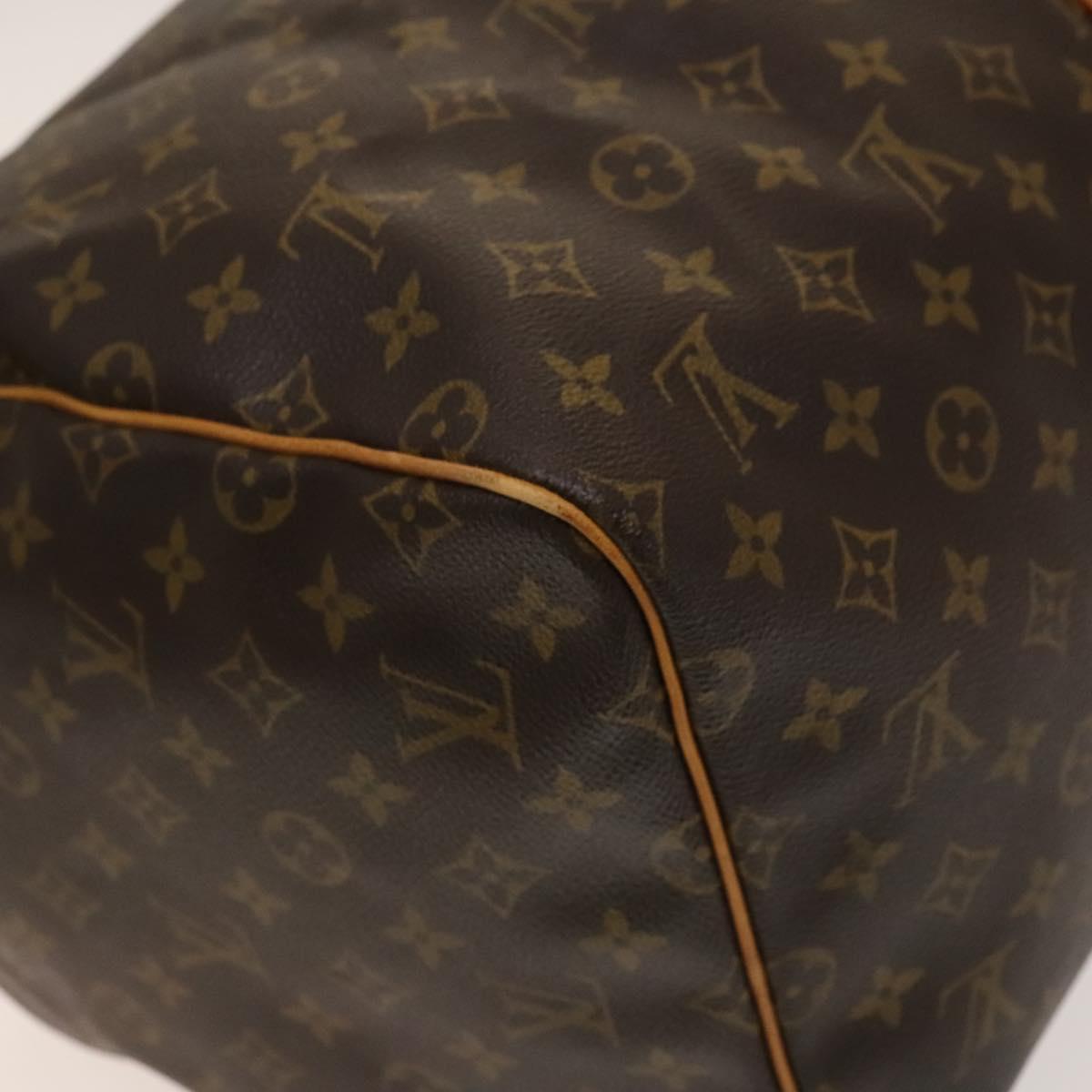 LOUIS VUITTON Monogram Keepall 55 Boston Bag M41424 LV Auth 138587