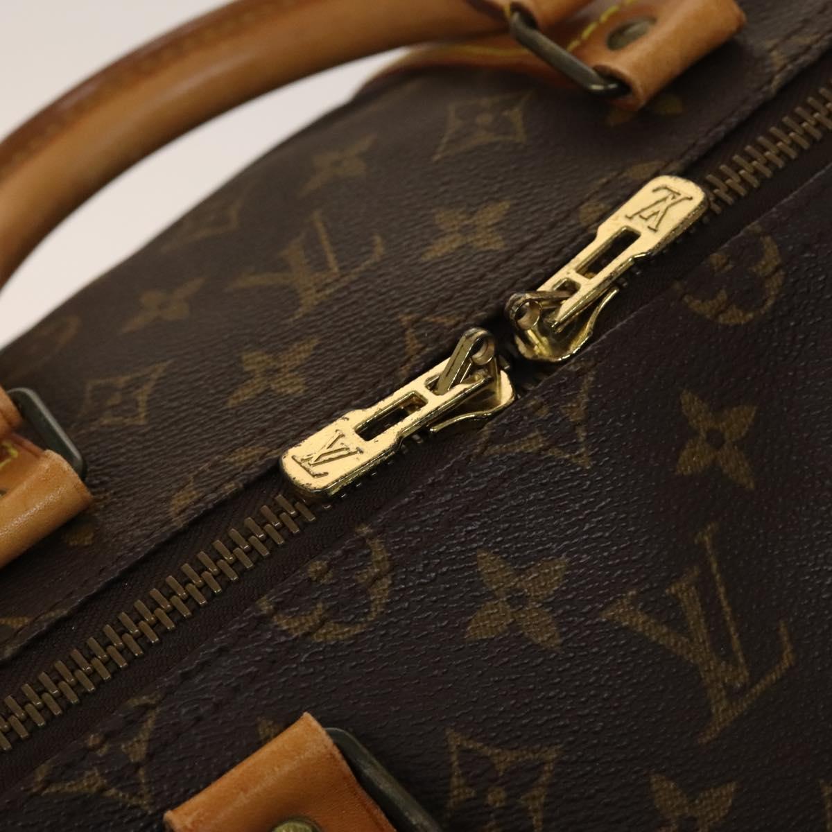 LOUIS VUITTON Monogram Keepall 55 Boston Bag M41424 LV Auth 138587