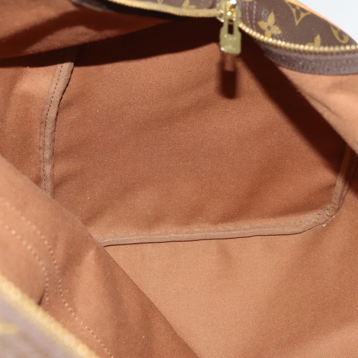 LOUIS VUITTON Monogram Keepall 55 Boston Bag M41424 LV Auth 138587