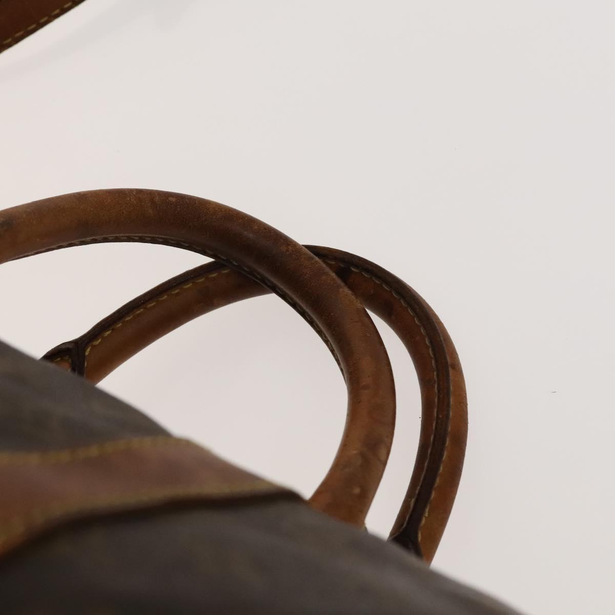 LOUIS VUITTON Monogram Keepall Bandouliere 55 Boston Bag M41414 LV Auth 138588