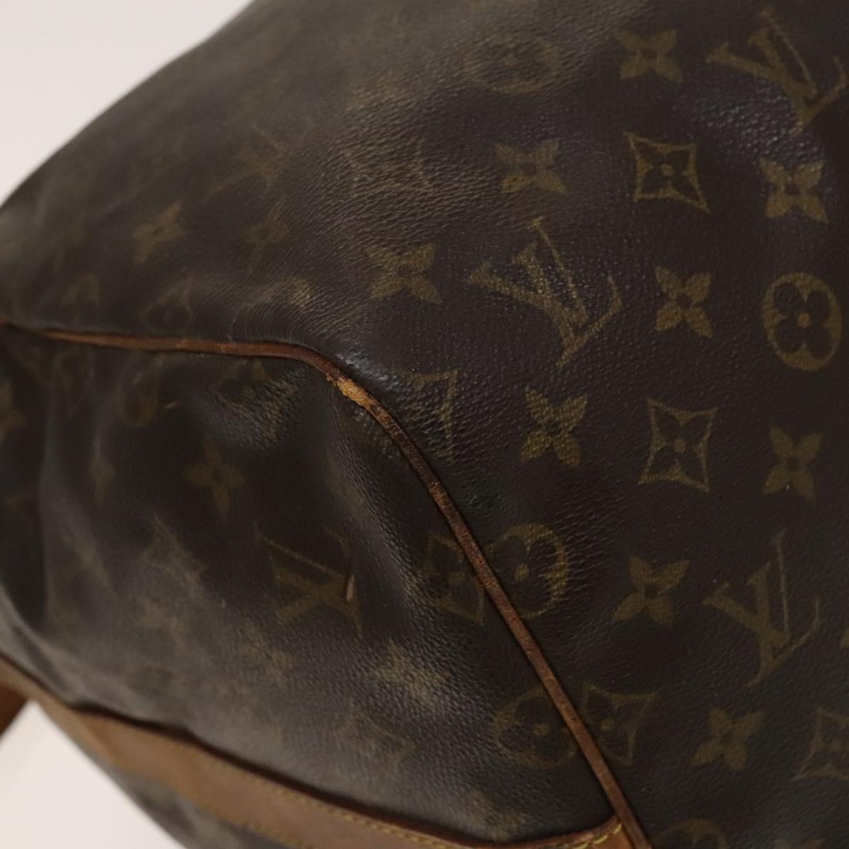 LOUIS VUITTON Monogram Keepall Bandouliere 55 Boston Bag M41414 LV Auth 138588