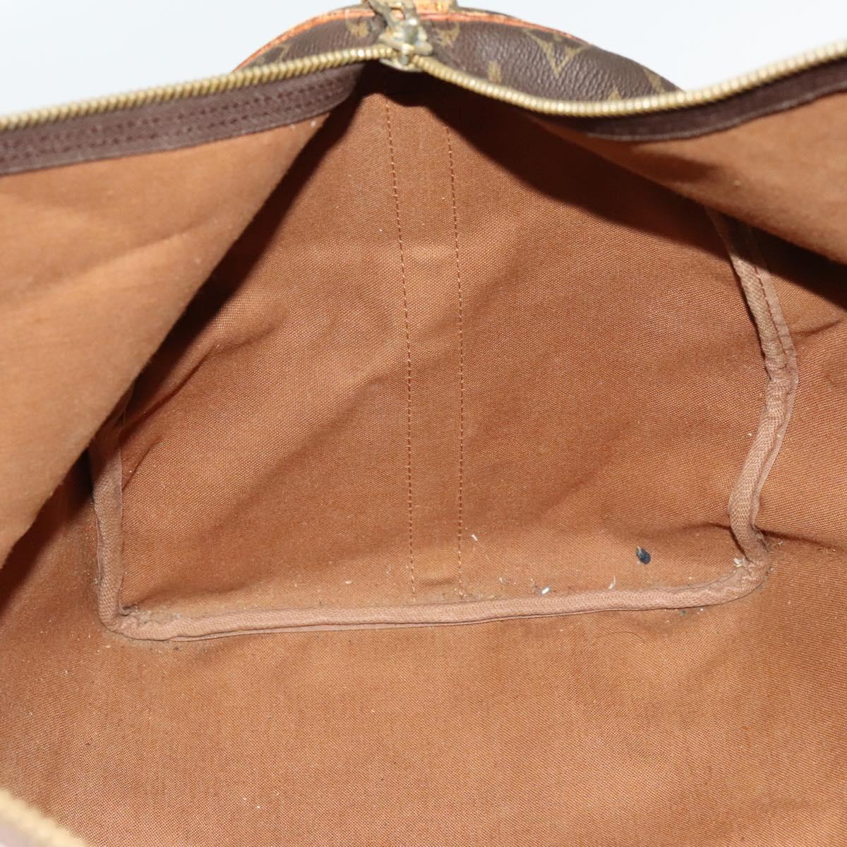 LOUIS VUITTON Monogram Keepall Bandouliere 55 Boston Bag M41414 LV Auth 138588