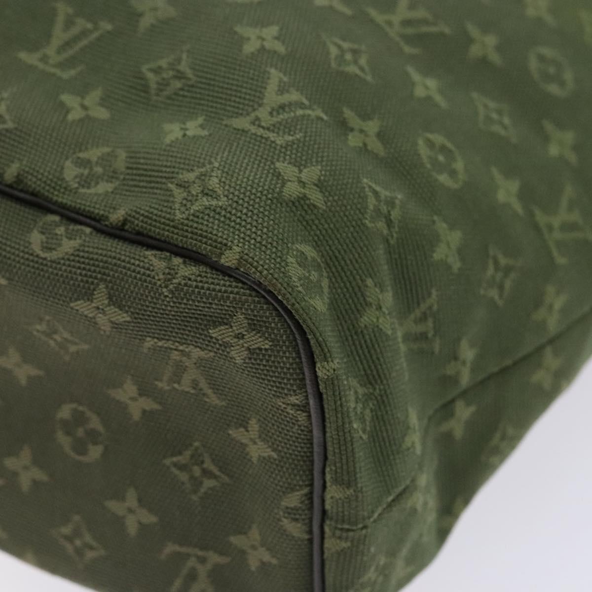 LOUIS VUITTON Monogram Mini Lucille GM Tote Bag TST Khaki M92681 LV Auth 138591