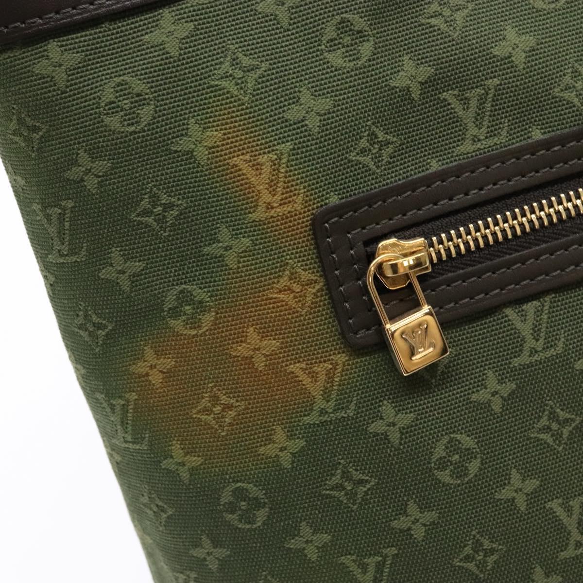 LOUIS VUITTON Monogram Mini Lucille GM Tote Bag TST Khaki M92681 LV Auth 138591