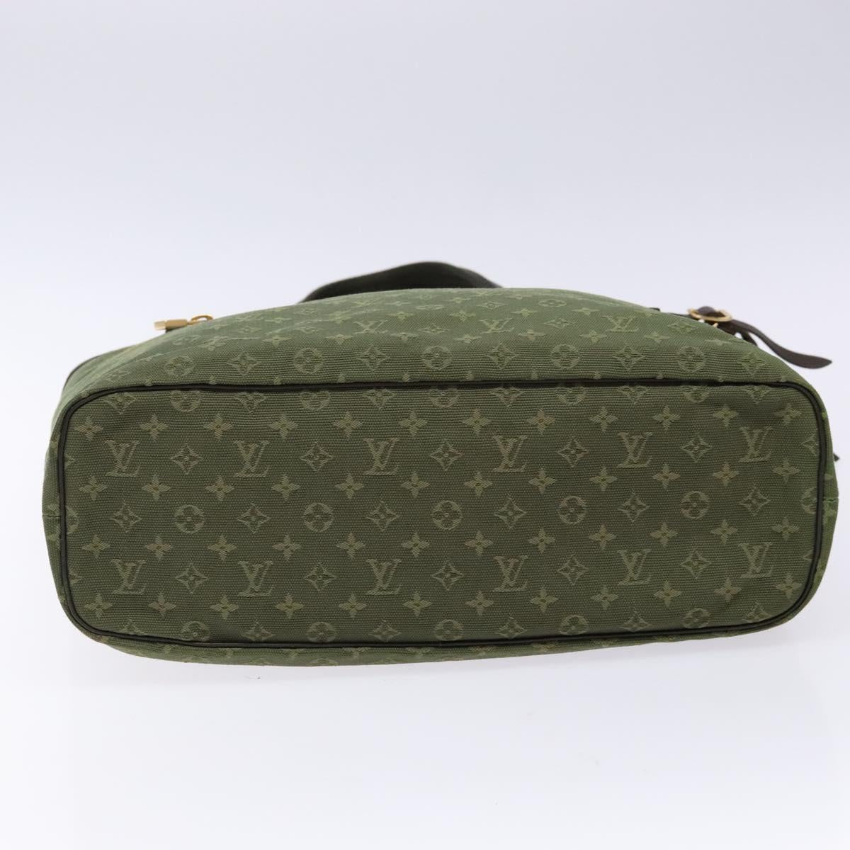 LOUIS VUITTON Monogram Mini Lucille GM Tote Bag TST Khaki M92681 LV Auth 138591