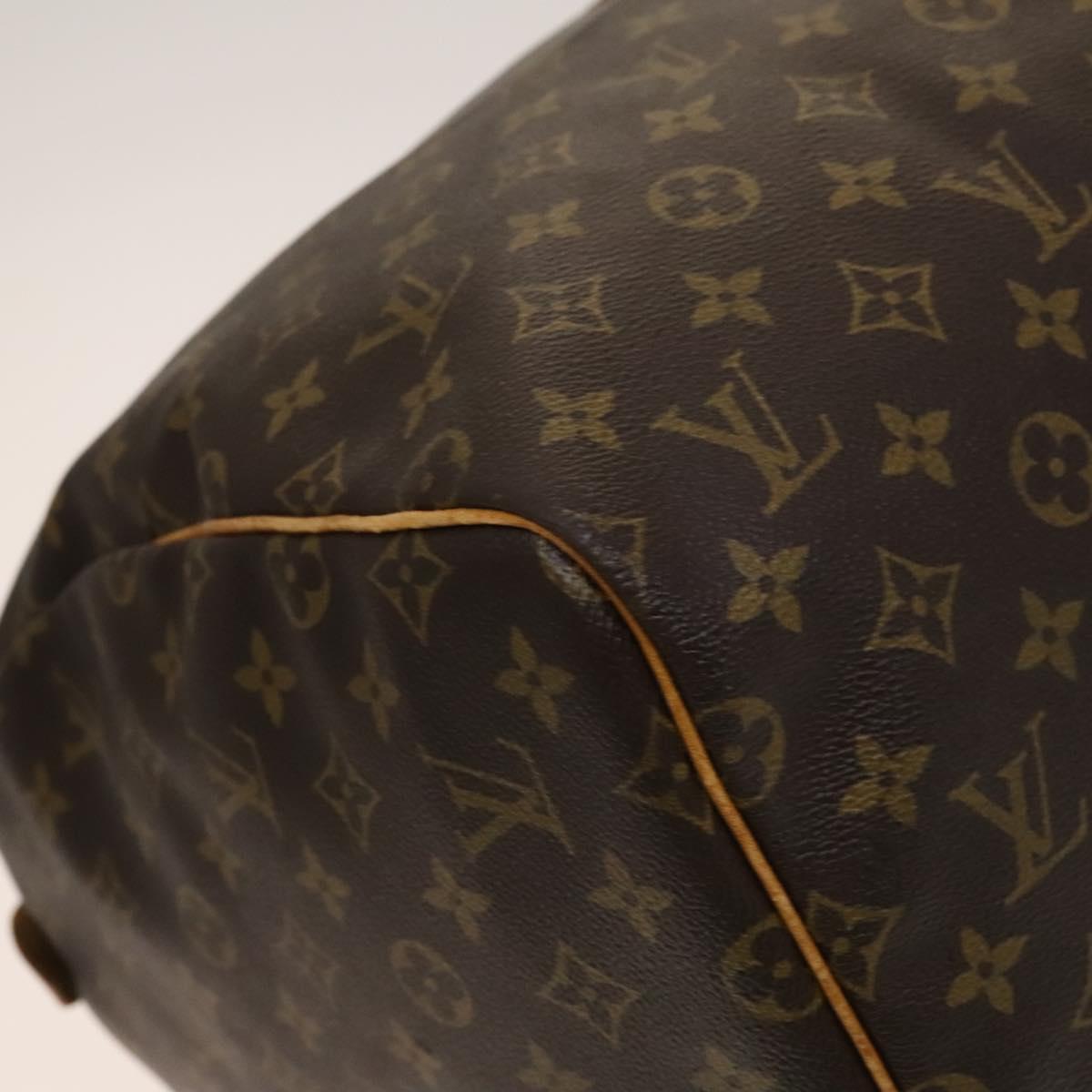 LOUIS VUITTON Monogram Keepall 55 Boston Bag M41424 LV Auth 138603