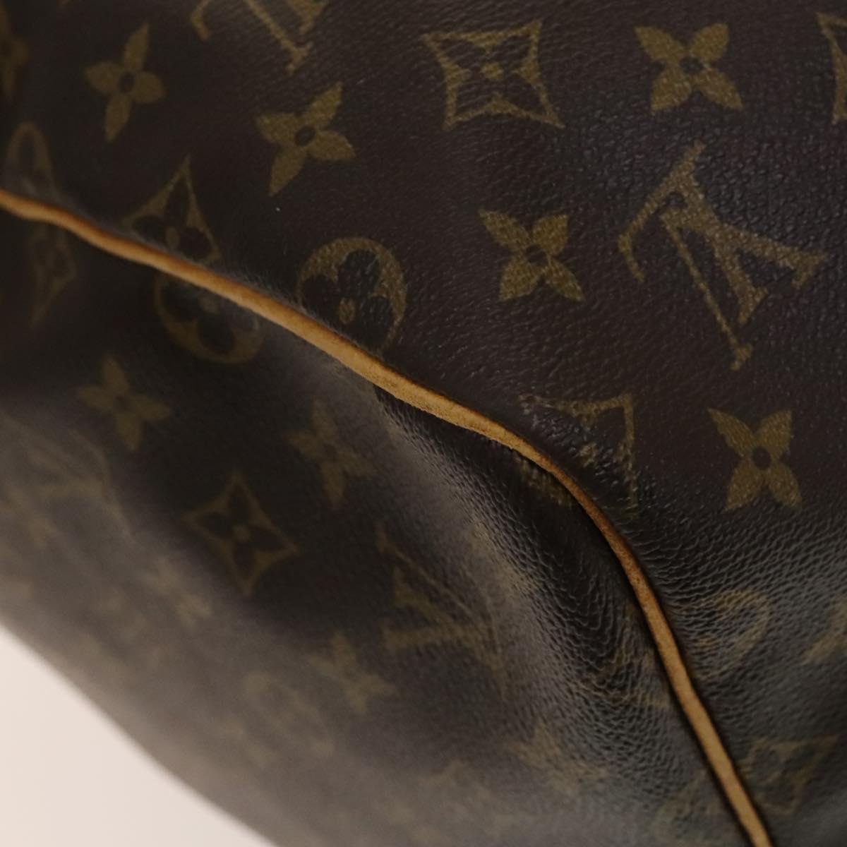 LOUIS VUITTON Monogram Keepall 55 Boston Bag M41424 LV Auth 138603