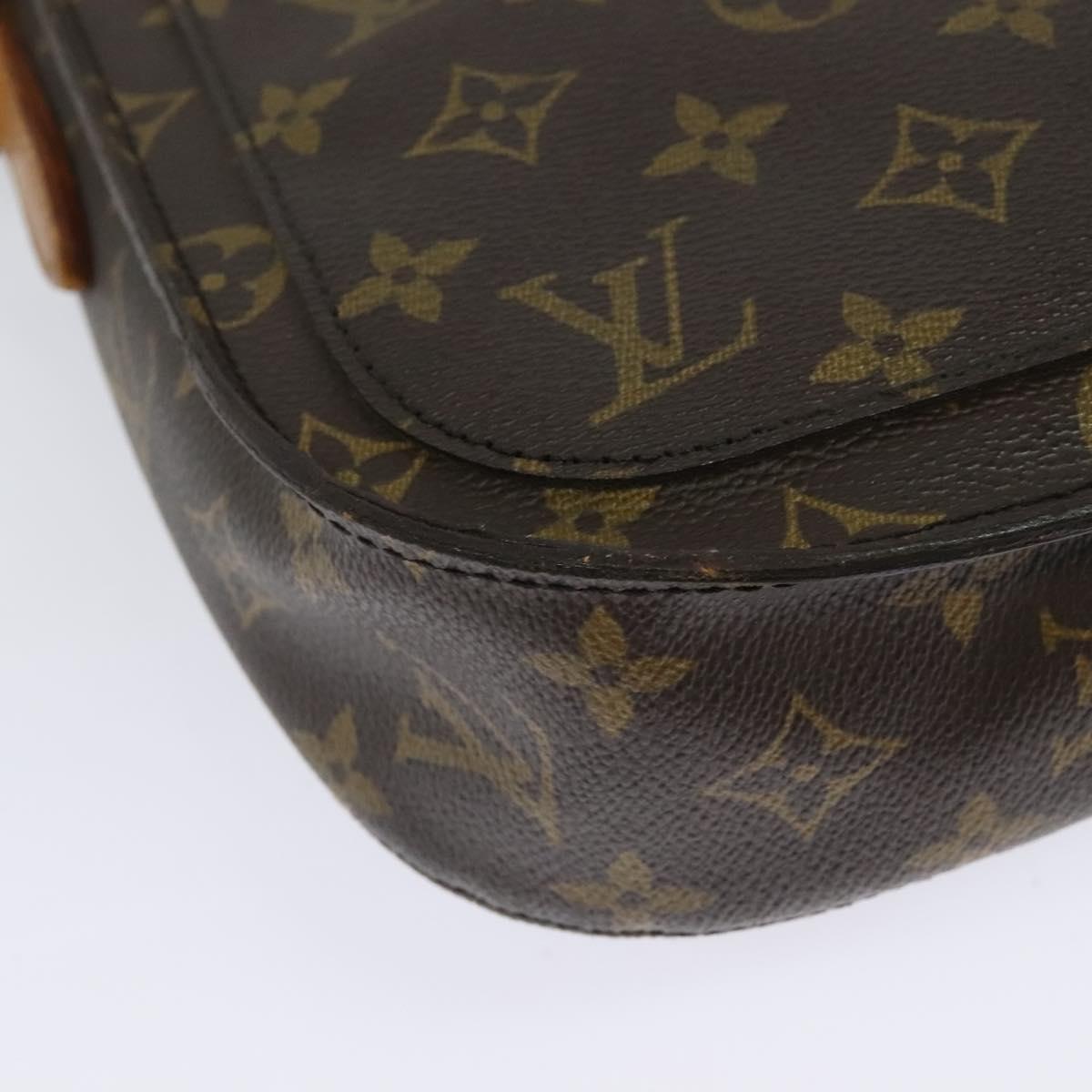 LOUIS VUITTON Monogram Saint Cloud GM Shoulder Bag M51242 LV Auth 138607