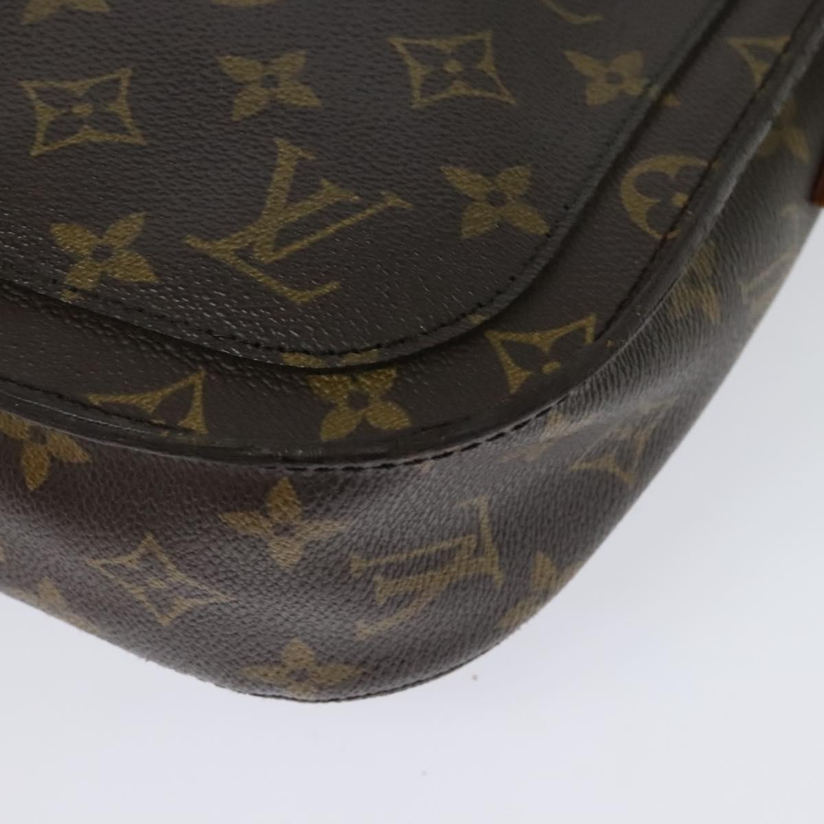 LOUIS VUITTON Monogram Saint Cloud GM Shoulder Bag M51242 LV Auth 138607