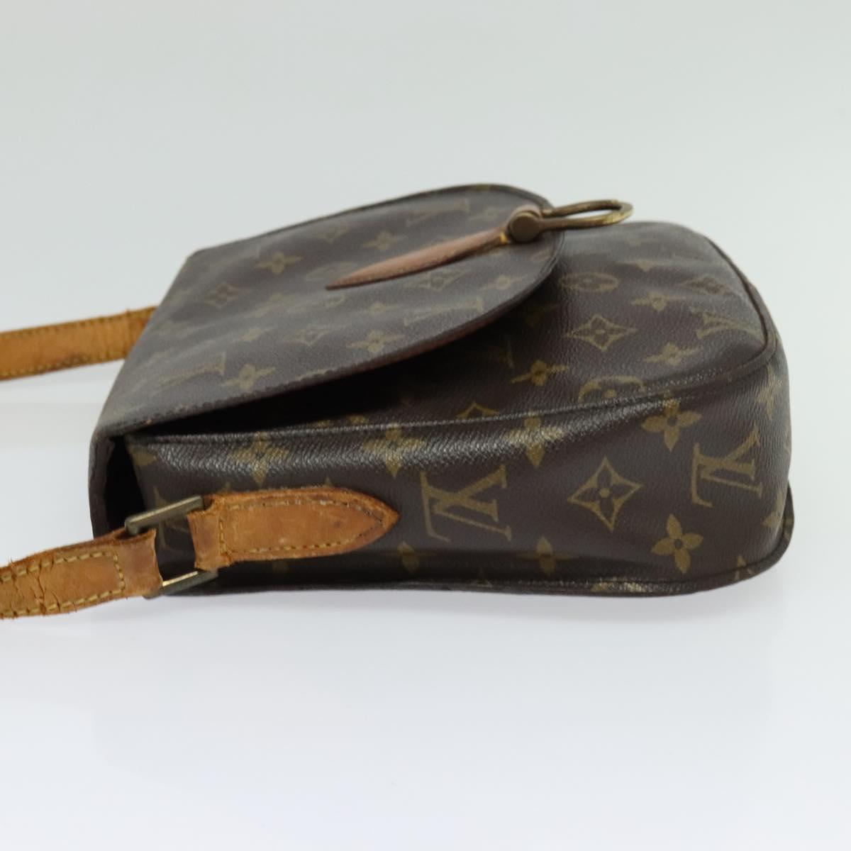 LOUIS VUITTON Monogram Saint Cloud GM Shoulder Bag M51242 LV Auth 138607