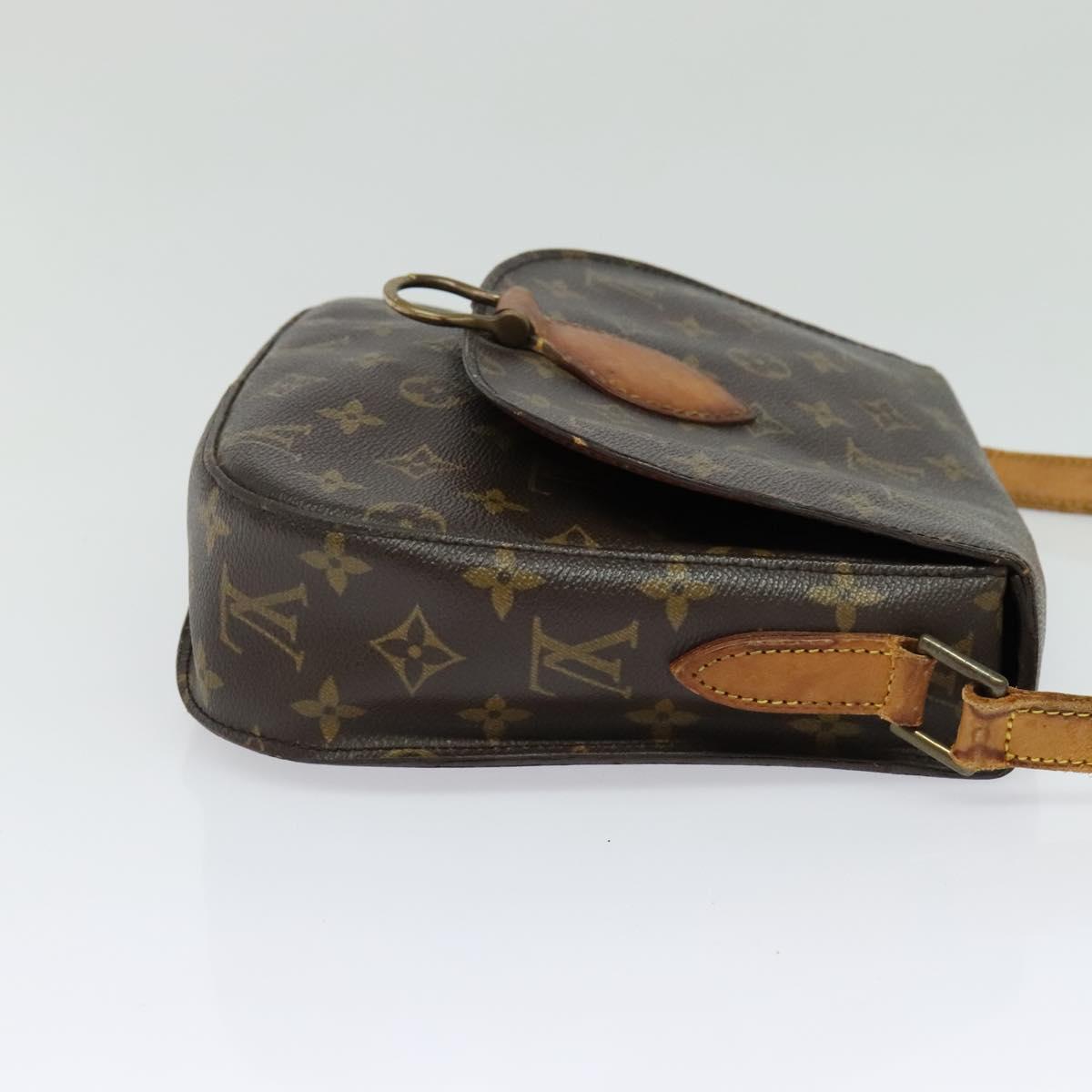 LOUIS VUITTON Monogram Saint Cloud GM Shoulder Bag M51242 LV Auth 138607