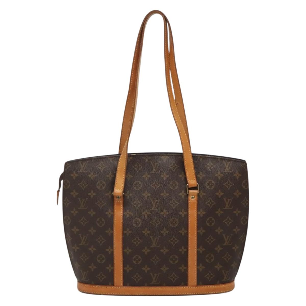 LOUIS VUITTON Monogram Babylone Tote Bag M51102 LV Auth 138608