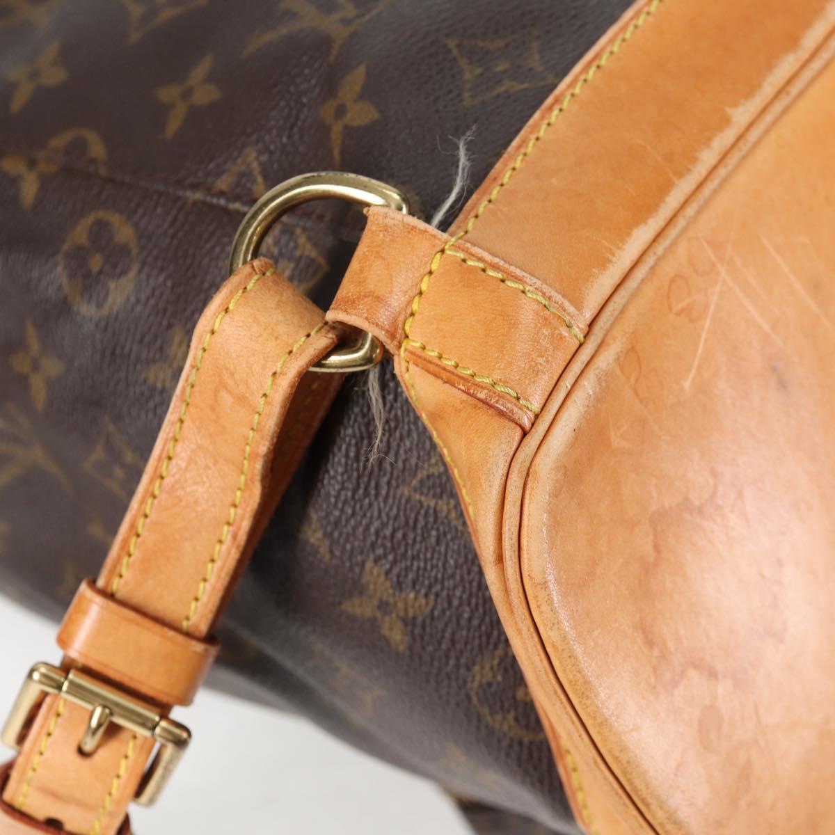 LOUIS VUITTON Monogram Montsouris GM Backpack M51135 LV Auth 138617