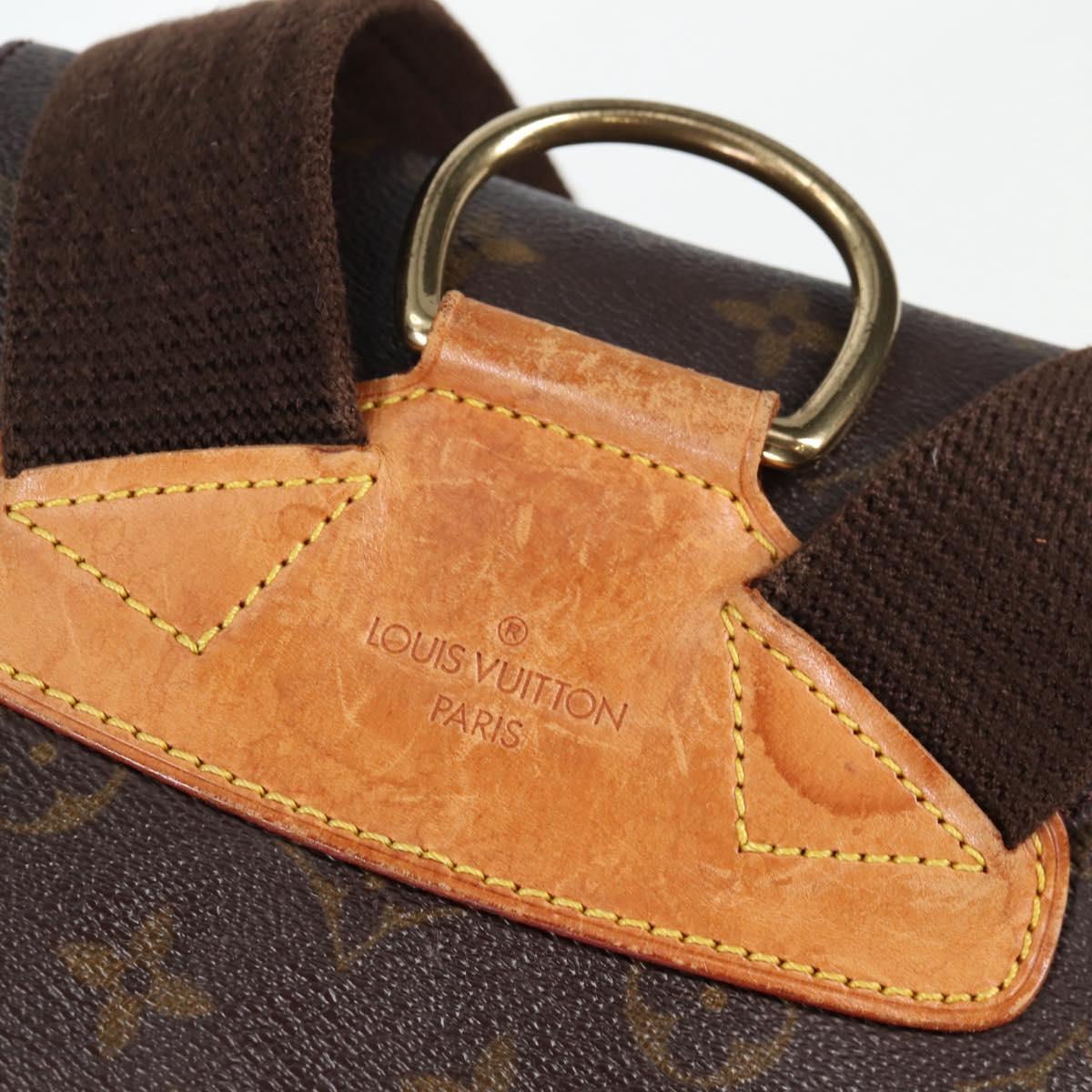 LOUIS VUITTON Monogram Montsouris GM Backpack M51135 LV Auth 138617