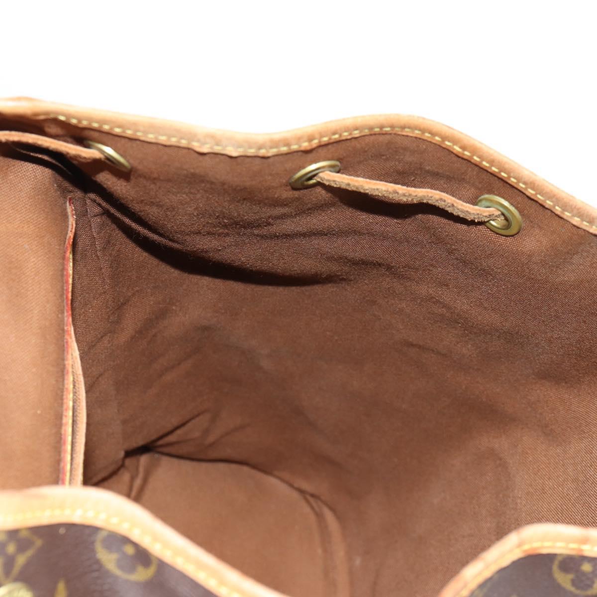 LOUIS VUITTON Monogram Montsouris GM Backpack M51135 LV Auth 138617