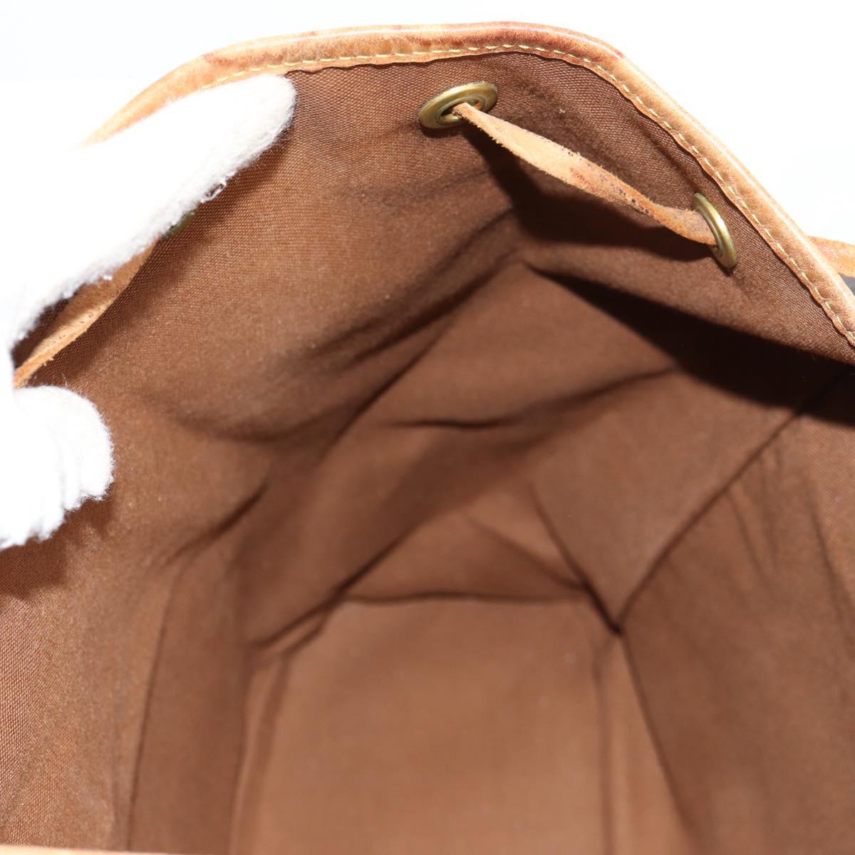 LOUIS VUITTON Monogram Montsouris GM Backpack M51135 LV Auth 138617