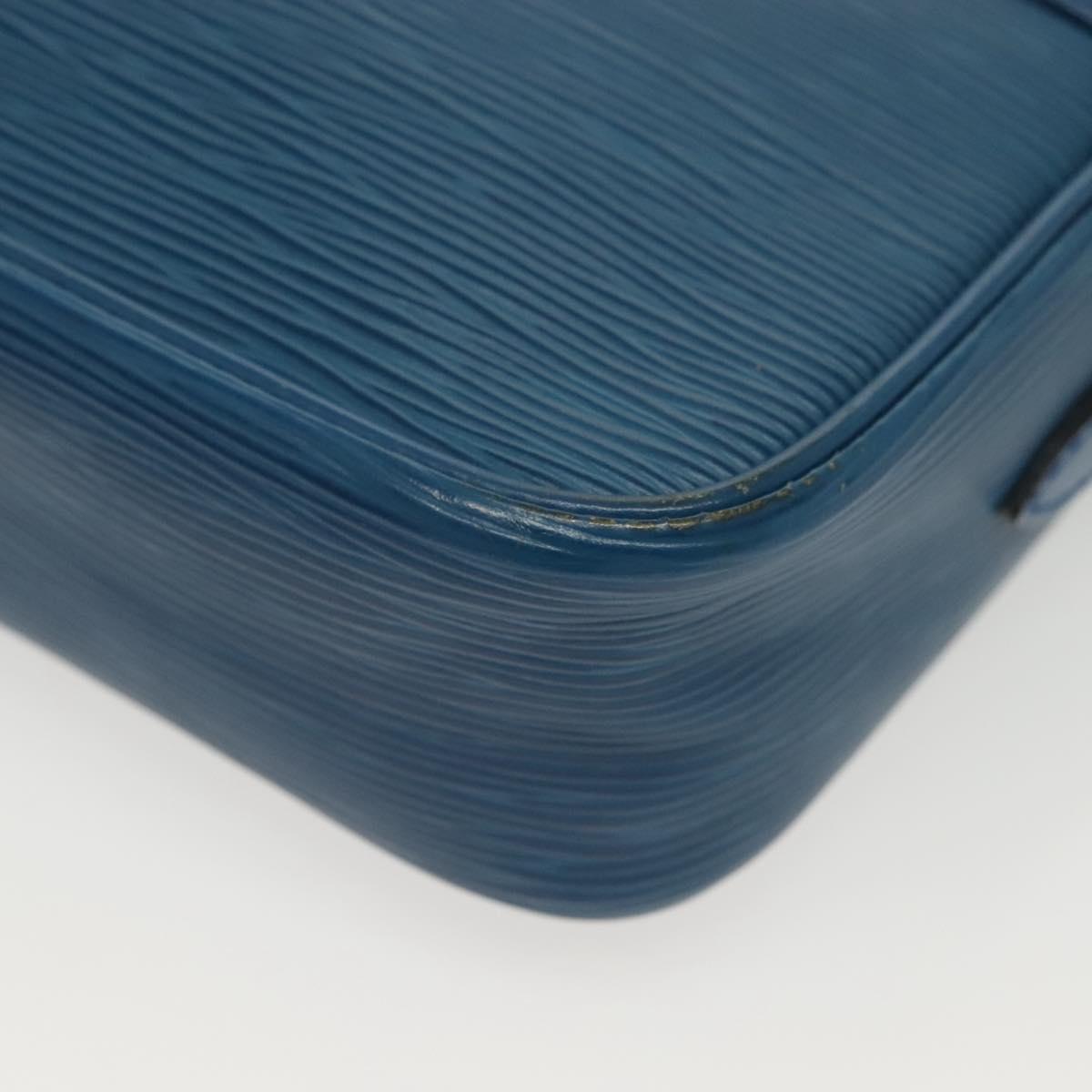 LOUIS VUITTON Epi Trocadero 23 Shoulder Bag Blue M52305 LV Auth 138618