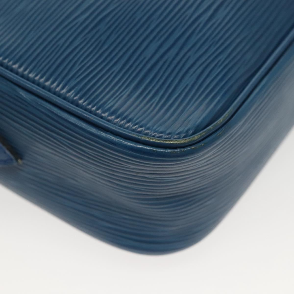 LOUIS VUITTON Epi Trocadero 23 Shoulder Bag Blue M52305 LV Auth 138618