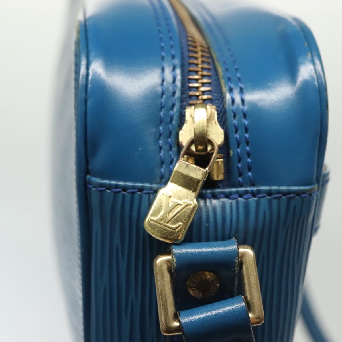 LOUIS VUITTON Epi Trocadero 23 Shoulder Bag Blue M52305 LV Auth 138618