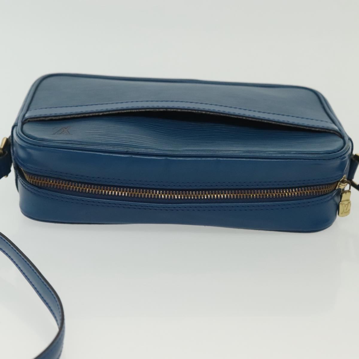 LOUIS VUITTON Epi Trocadero 23 Shoulder Bag Blue M52305 LV Auth 138618