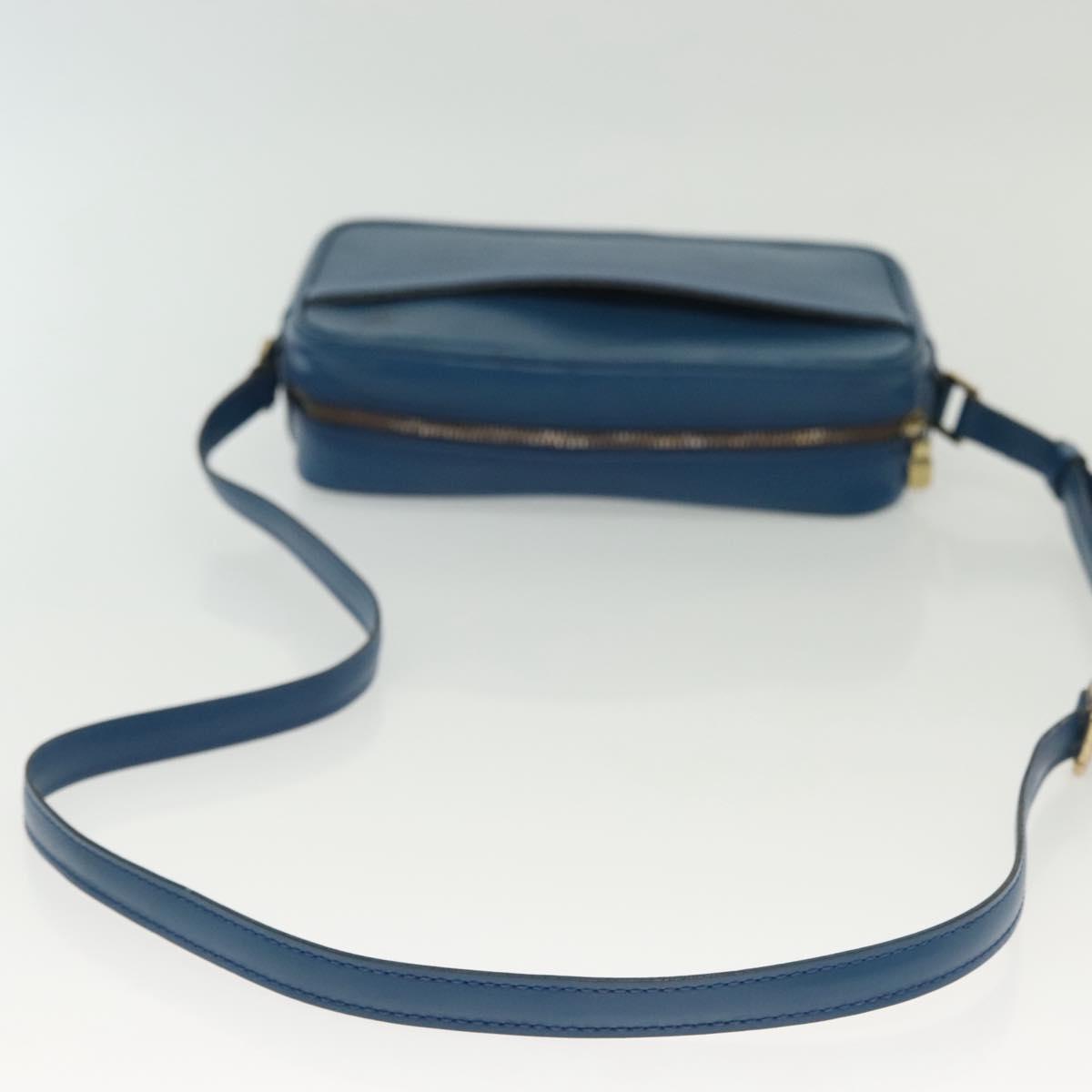 LOUIS VUITTON Epi Trocadero 23 Shoulder Bag Blue M52305 LV Auth 138618
