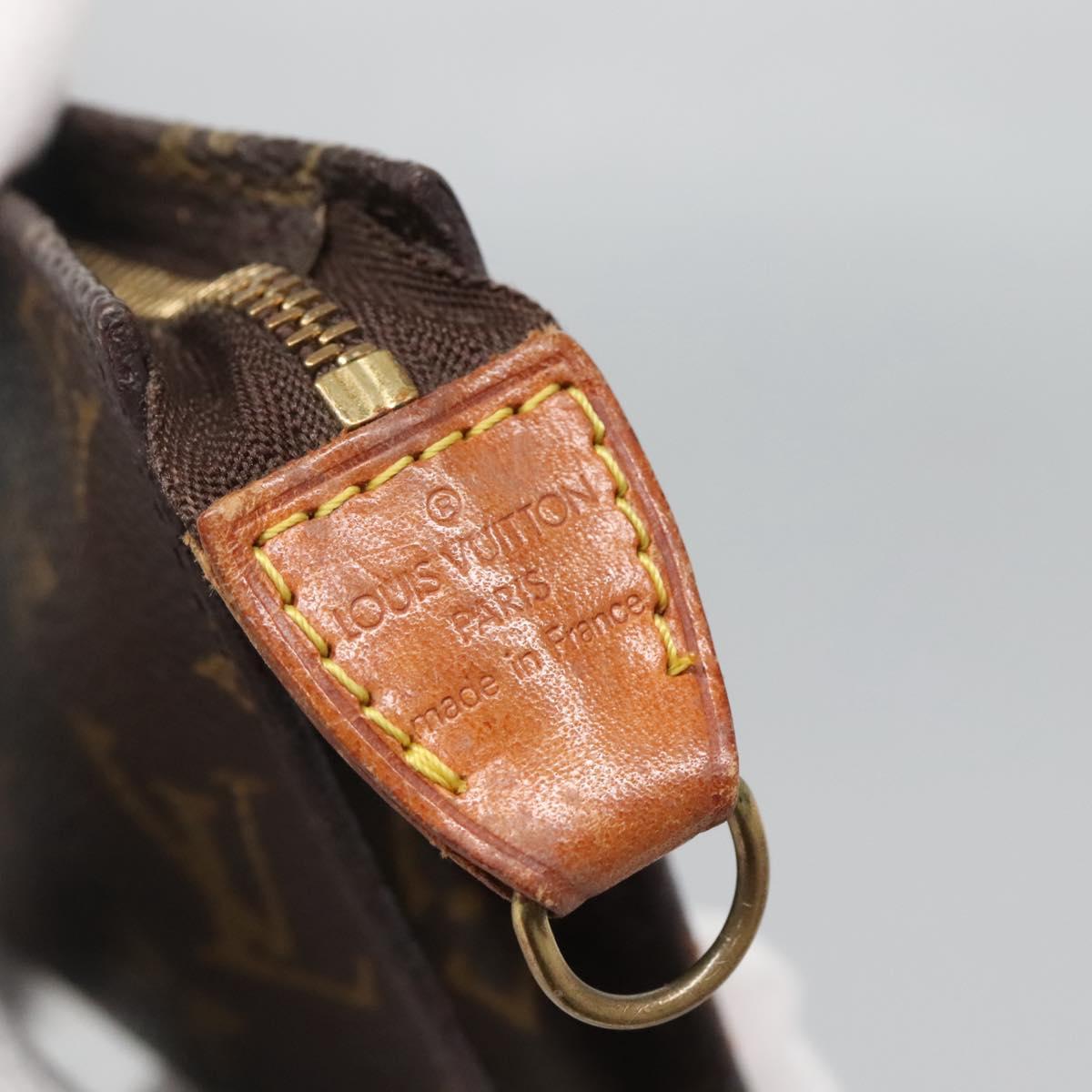 LOUIS VUITTON Monogram Bucket GM Accessory Pouch LV Auth 138640