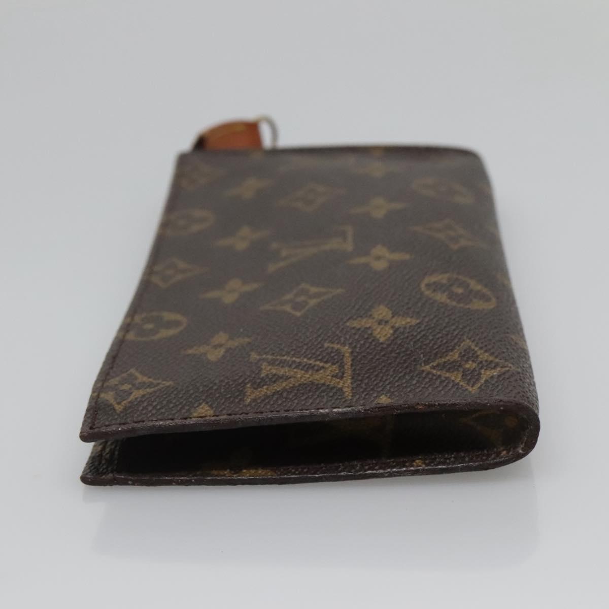 LOUIS VUITTON Monogram Bucket GM Accessory Pouch LV Auth 138640