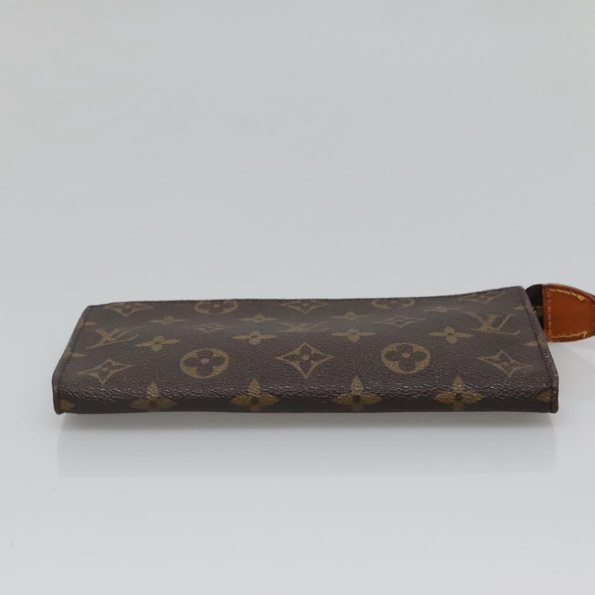 LOUIS VUITTON Monogram Bucket GM Accessory Pouch LV Auth 138640