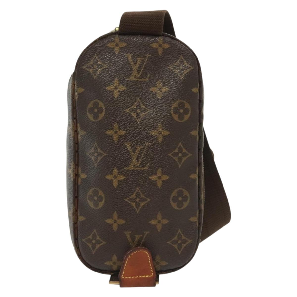 LOUIS VUITTON Monogram Pochette Gange Shoulder Bag M51870 LV Auth 138641