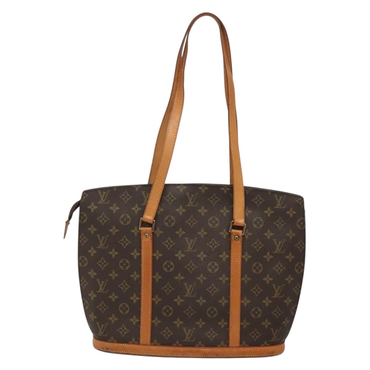 LOUIS VUITTON Monogram Babylone Tote Bag M51102 LV Auth 138649