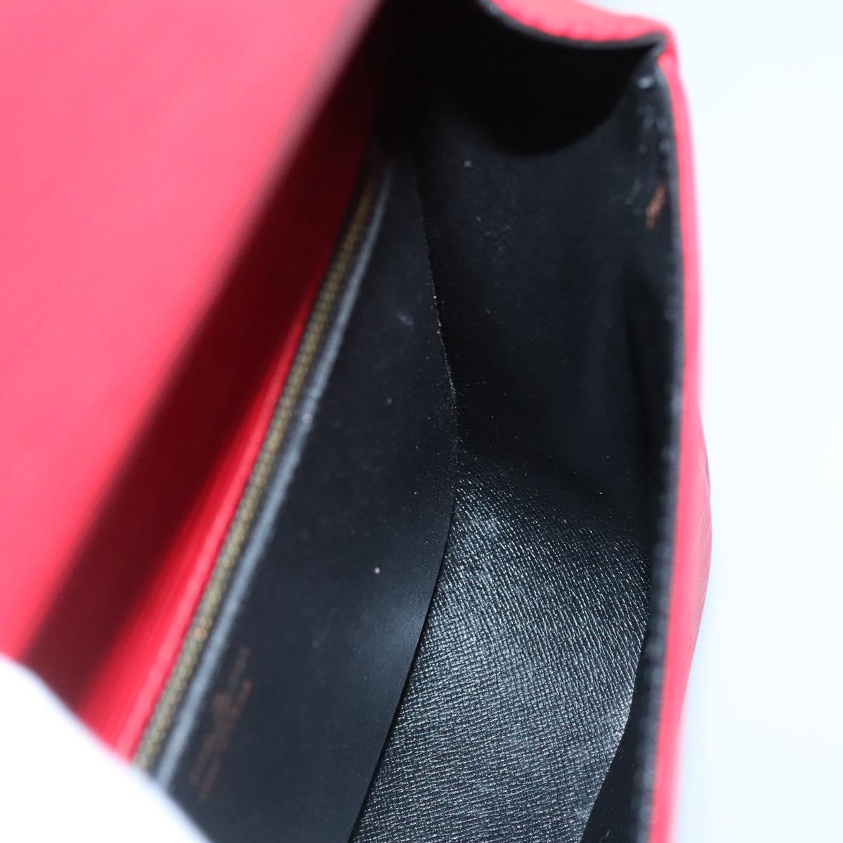 LOUIS VUITTON Epi Saint Cloud GM Shoulder Bag Red M52197 LV Auth 138659