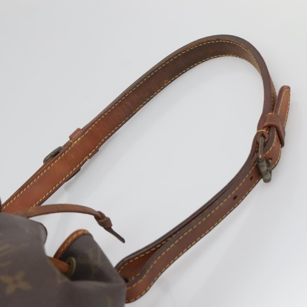 LOUIS VUITTON Monogram Petit Noe Shoulder Bag M42226 LV Auth 138700