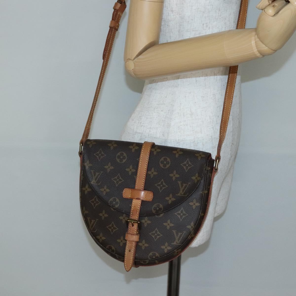 LOUIS VUITTON Monogram Chantilly MM Shoulder Bag M51233 LV Auth 138708