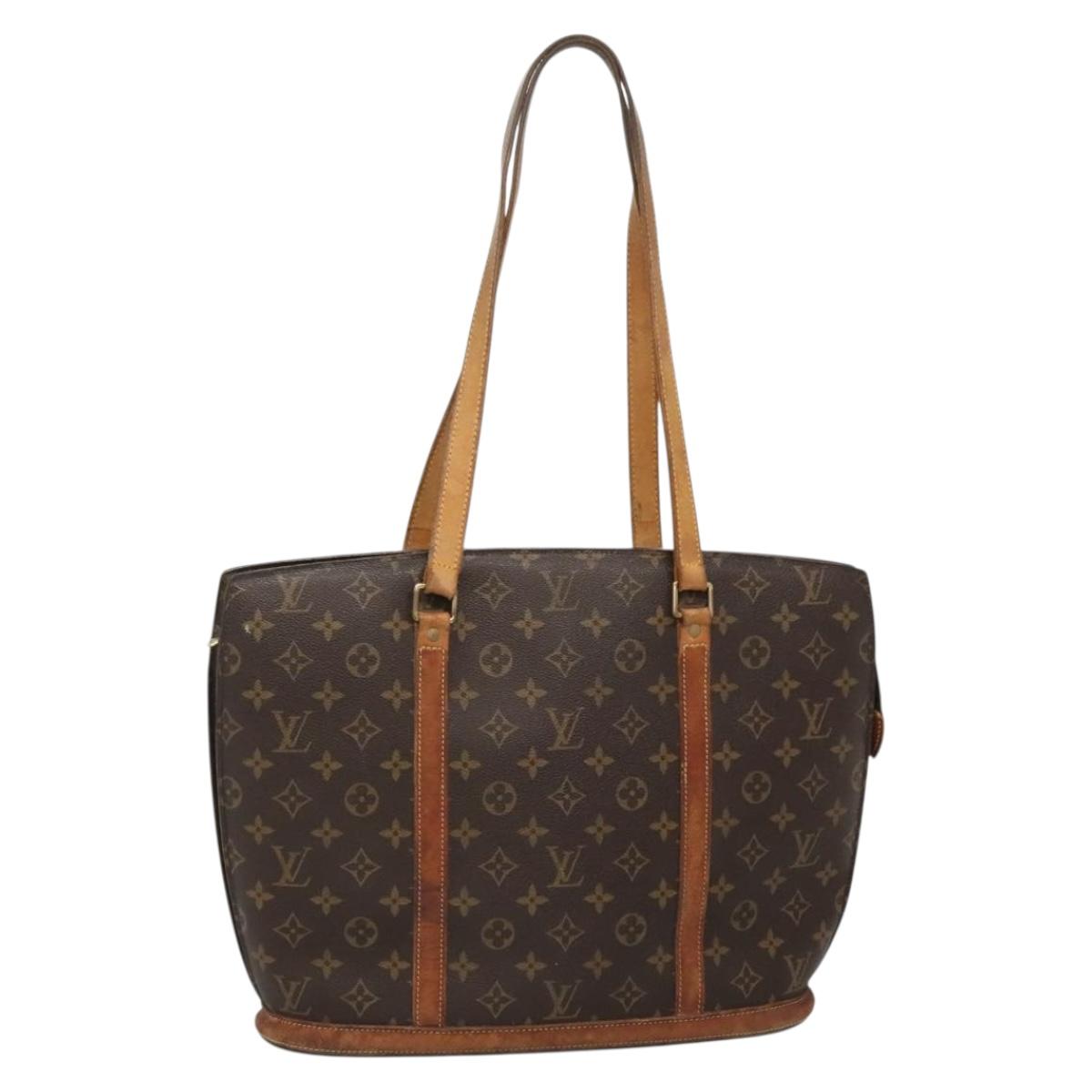 LOUIS VUITTON Monogram Babylone Tote Bag M51102 LV Auth 138714