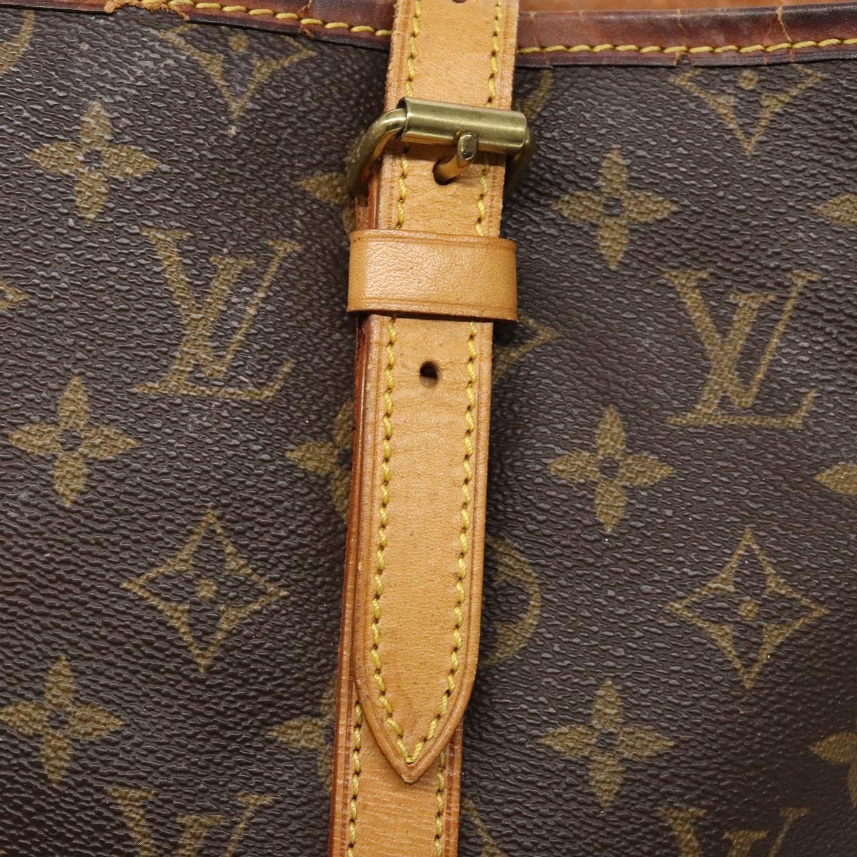 LOUIS VUITTON Monogram Bucket GM Shoulder Bag M42236 LV Auth 138721