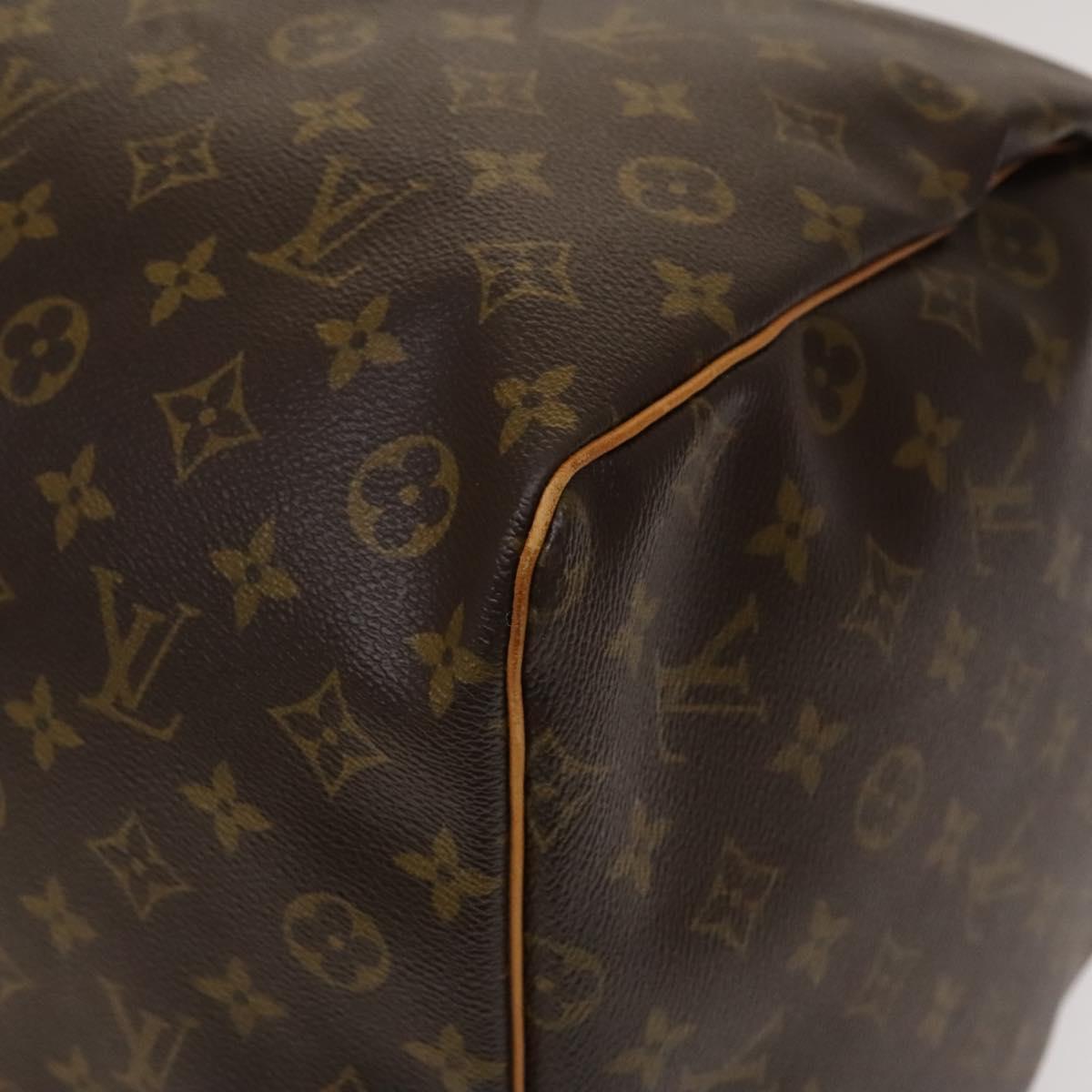 LOUIS VUITTON Monogram Keepall 60 Boston Bag M41422 LV Auth 138729V