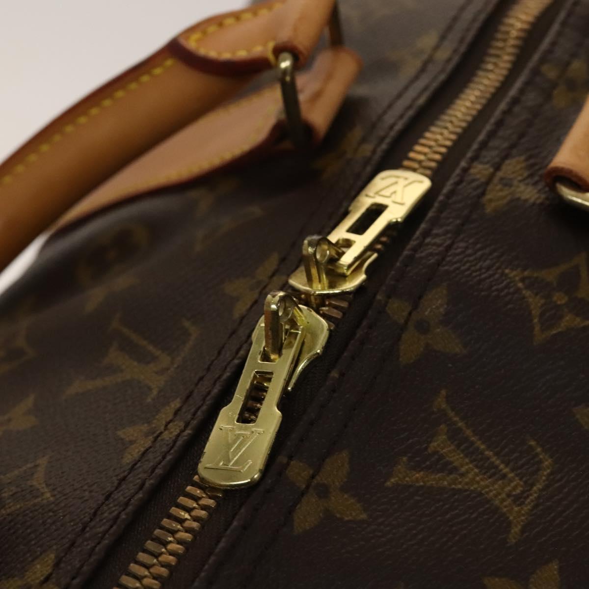 LOUIS VUITTON Monogram Keepall 60 Boston Bag M41422 LV Auth 138729V