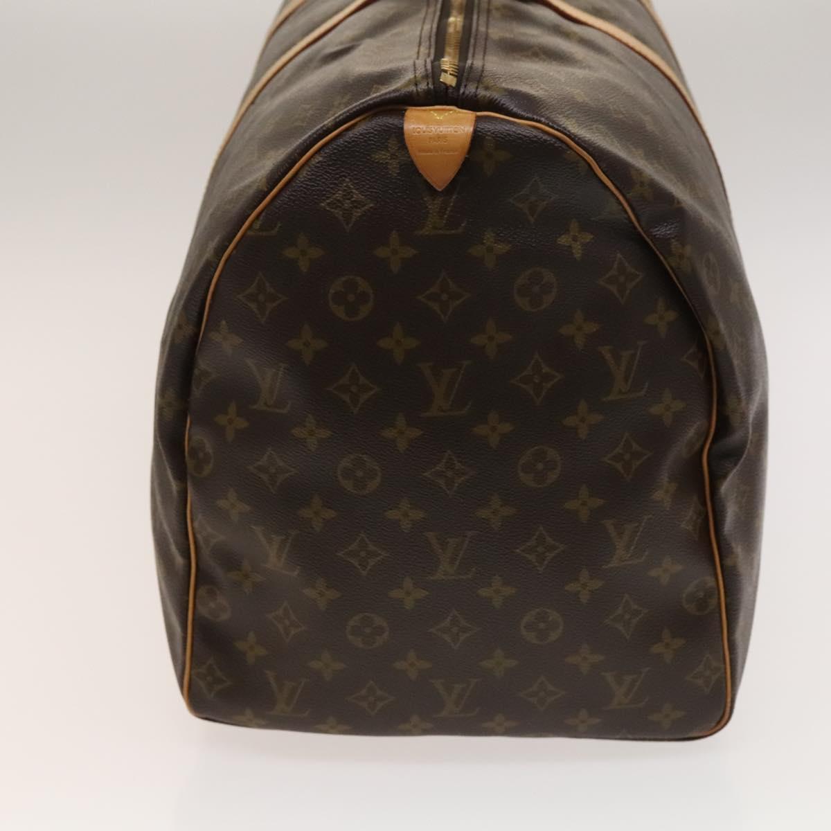 LOUIS VUITTON Monogram Keepall 60 Boston Bag M41422 LV Auth 138729V