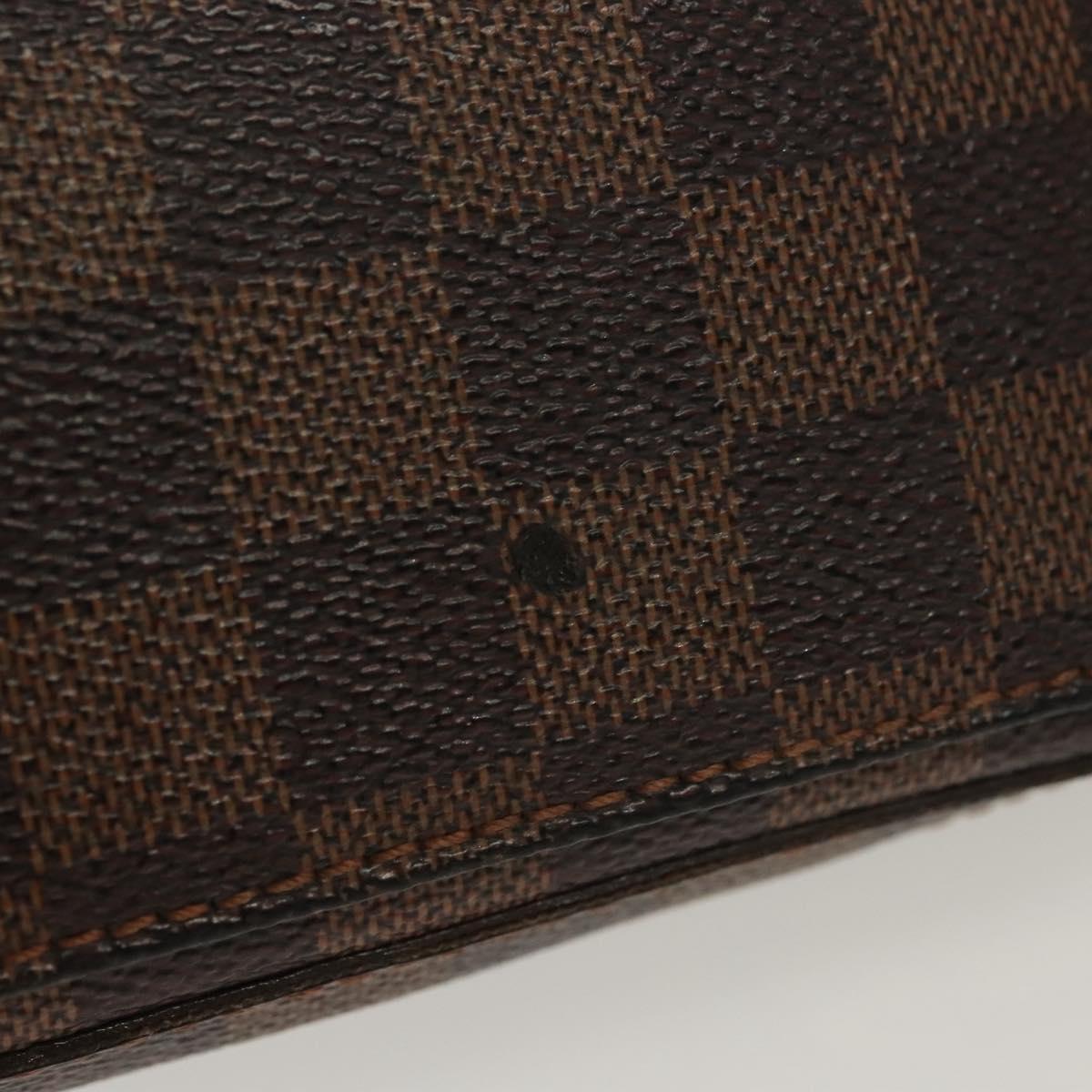 LOUIS VUITTON Damier Ebene Geronimos Shoulder Bag N51994 LV Auth 138733